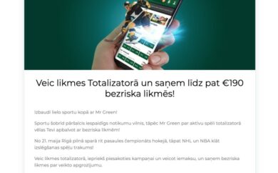 Mr Green totalizators