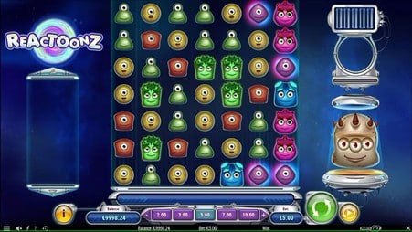 Reactoonz slots